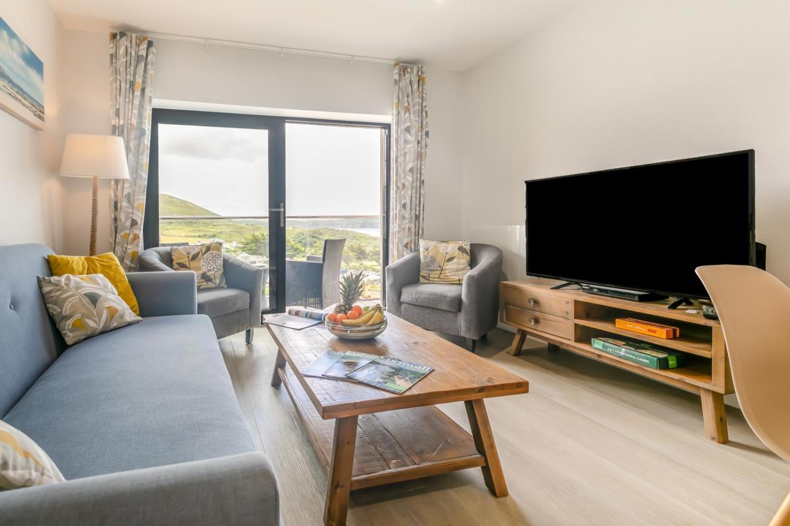 8 Woolacombe West - Luxury Apartment At Byron Woolacombe, Only 4 Minute Walk To Woolacombe Beach! Eksteriør billede