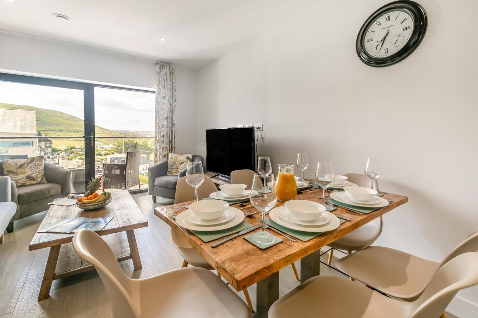 8 Woolacombe West - Luxury Apartment At Byron Woolacombe, Only 4 Minute Walk To Woolacombe Beach! Eksteriør billede